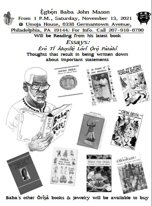 MEET AUTHOR JOHN MASON NOVEMBER 13