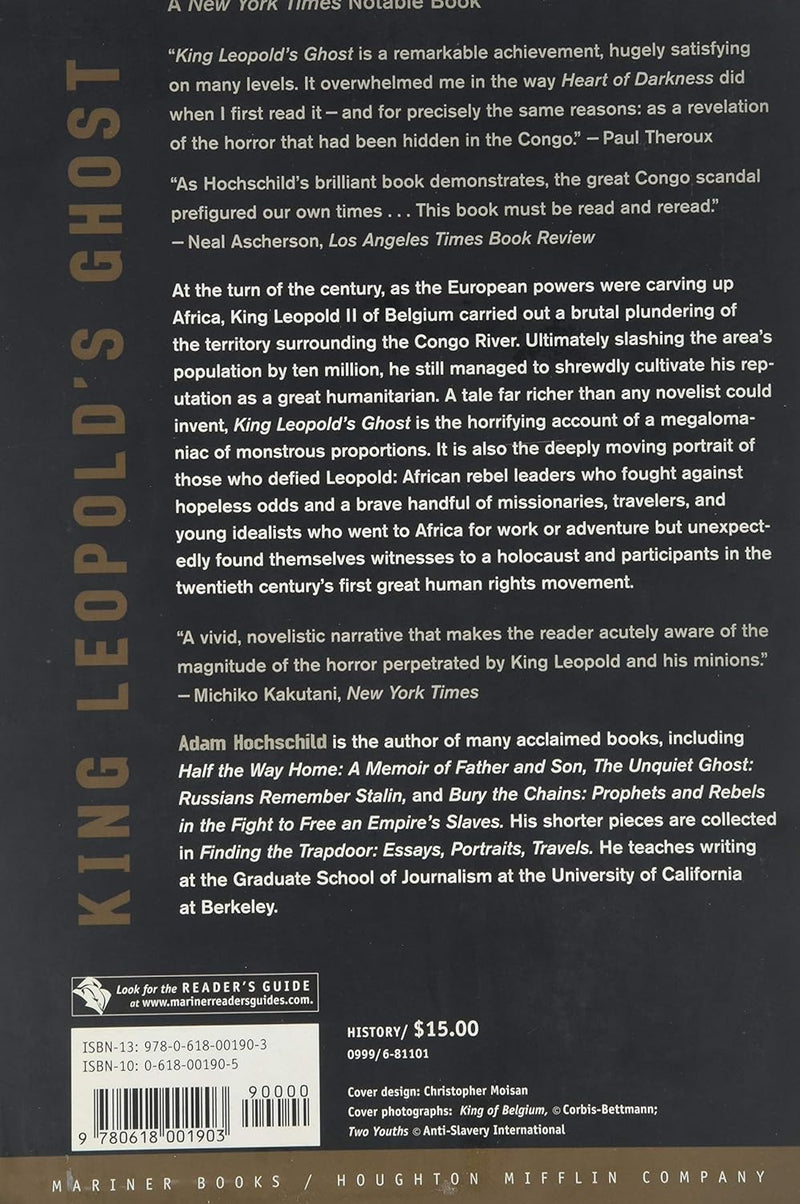 King Leopold's Ghost, 1st, First Edition