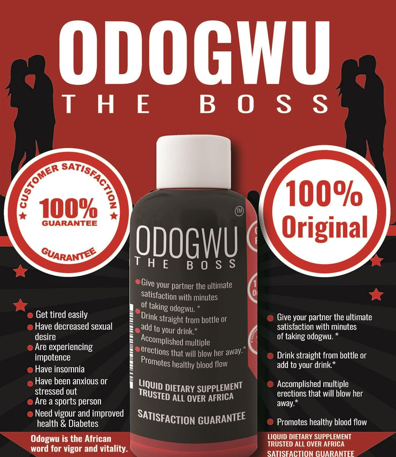 Odogwu, The Boss HERBAL DRINK FOR POWER (24 bottles)