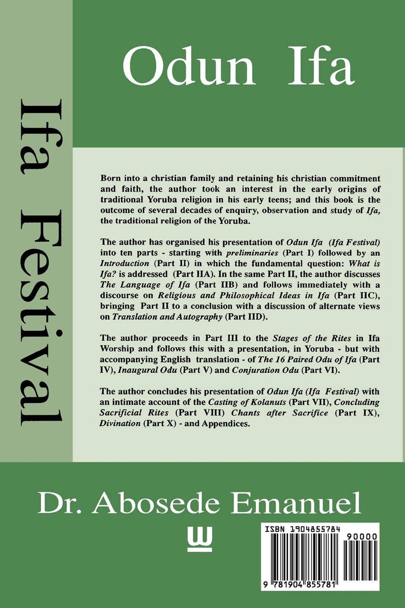 Odun-ifa Ifa Festival (Hardcover)