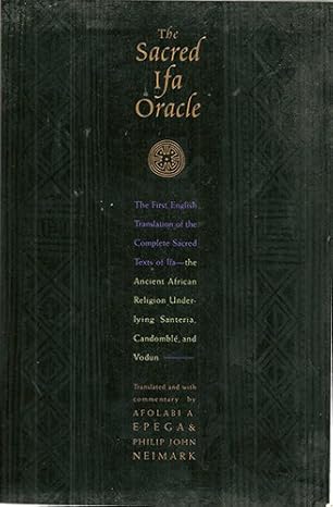 The Sacred Ifa Oracle