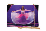 Pink and Purple Praise Dancer Chain Purse