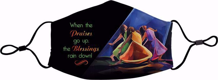 Praises Go Up Face Mask