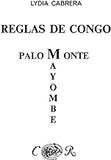 Reglas de Congo/ Palo Monte Mayombe