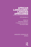 African Languages/Langues Africaines: Volume 5 (2) 1979