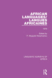African Languages/Langues Africaines: Volume 2 1976