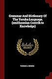 Grammar And Dictionary Of The Yoruba Language