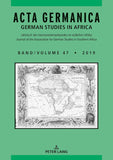ACTA Germanica: German Studies in Africa