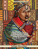 African Art and Designs Adult Color By Numbers Coloring Book: Color By Number Coloring Book for Adults Of Africa Inspired Artwork, Designs, Scenes, ... (Adult Color By Number Coloring Books)