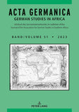 Acta Germanica: German Studies in Africa