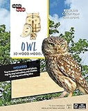 IncrediBuilds: Owl 3D Wood Model
