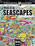 Creative Haven Deluxe Edition Magical SeaScapes Coloring Book (Adult Coloring Books: Sea Life)