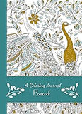 A Coloring Journal Peacock