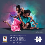 Praise Him with Dance Stretched Canvas (Large)