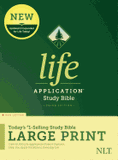 NLT Life Application Study Bible, Third Edition, Large Print (Red Letter, Hardcover) - Large Print