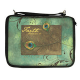 Peacock Feathers bible oraganizer