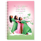 Three Ladies (Pink and Green) Wired Journal