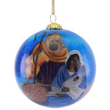 Nativity Hand Painted Ornament