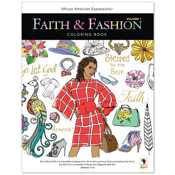 FAITH & FASHION COLORING BOOK VOL 1