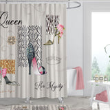 Queen Boutique Shower Curtain
