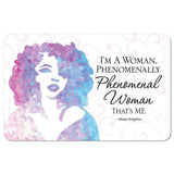 Maya Angelou Phenomenal Woman Floor Mat