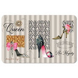 Queen Boutique Floor Mat