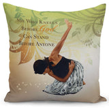 She Who Kneels Pillow Cover