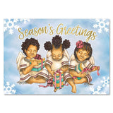 Little Angels Season's Greetings Christmas Card
