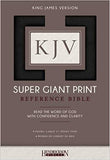 KJV Super Giant Print Bible (Imitation Leather, Black)