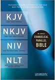 Complete Evangelical Parallel Bible-PR-KJV/NKJV/NIV/NLT