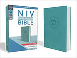 NIV, Value Thinline Bible, Large Print, Imitation Leather, Blue (Special)