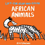 Lift-the-flap and Color African Animals