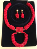 Nigerian Jewelry Sets for Special occasion 3 pieces